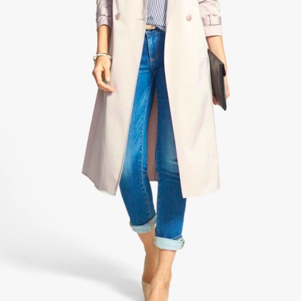 PAIGE Denim "Skyline" Skinny Blue Jeans